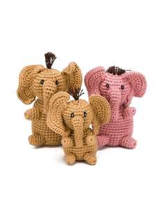 Eshvi Kids комплект из трех игрушек Elephant из коллаборации с 0711 Tbilisi
