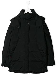 Woolrich Kids длинный пуховик