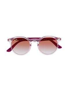 RAY-BAN JUNIOR солнцезащитные очки в круглой оправе