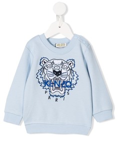 Kenzo Kids джемпер с логотипом Tiger