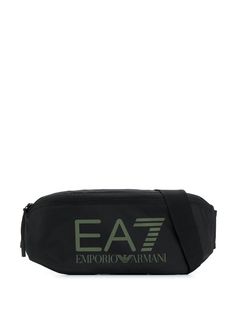 Ea7 Emporio Armani поясная сумка с логотипом