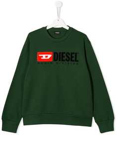 Diesel Kids толстовка с логотипом