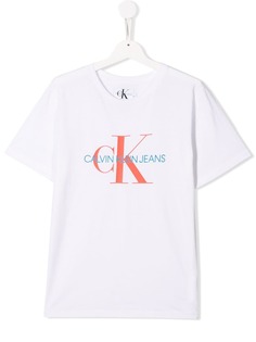 Calvin Klein Kids футболка с логотипом