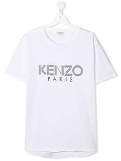 Kenzo Kids футболка с логотипом