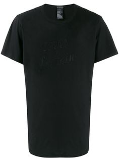 Ann Demeulemeester футболка с круглым вырезом и вышивкой