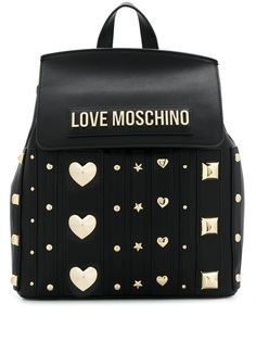 Love Moschino декорированный рюкзак с металлическим логотипом