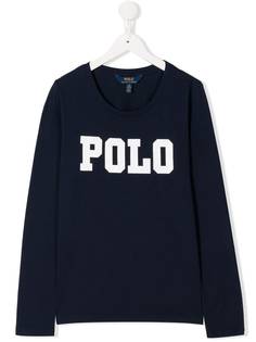 Ralph Lauren Kids футболка с логотипом