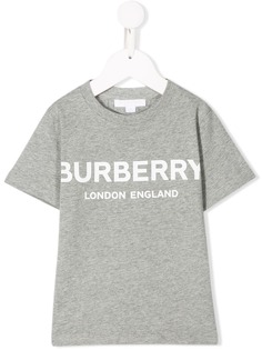 Burberry Kids футболка свободного кроя с логотипом