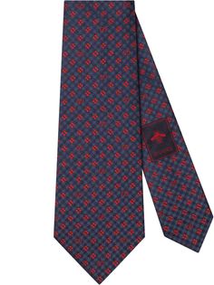Gucci галстук с принтом