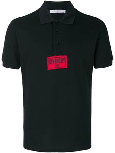 Givenchy футболка-поло с логотипом