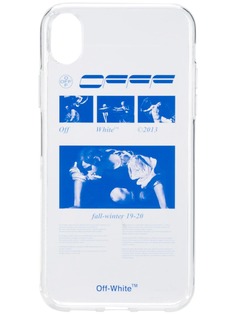Off-White чехол для iPhone XR с графичным принтом