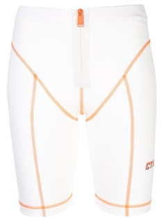 Heron Preston облегающие шорты с контрастной строчкой