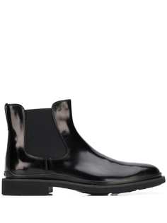 Tods лакированные ботинки челси Tod’S