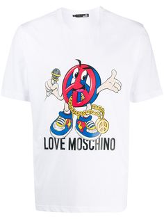 Love Moschino футболка с логотипом