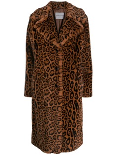 STAND STUDIO пальто с леопардовым принтом