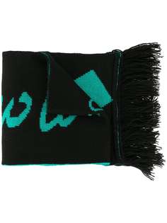 Numero00 шарф с вышитым логотипом