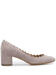 Chloé туфли-лодочки с фестонами