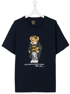 Ralph Lauren Kids футболка Polo Bear