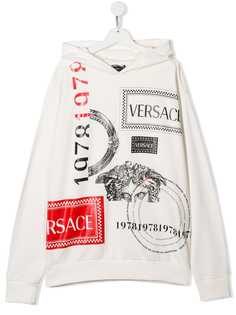 Young Versace худи с логотипом
