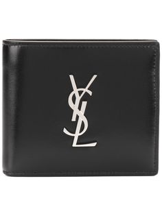 Saint Laurent складной кошелек с монограммой