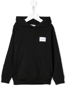 Calvin Klein Kids худи с нашивкой-логотипом