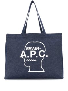 A.P.C. джинсовая сумка-тоут Coddy