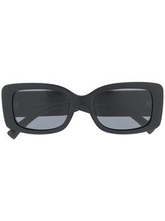 Versace Eyewear солнцезащитные очки в прямоугольной оправе с логотипом