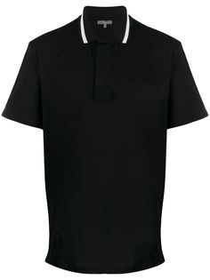 LANVIN рубашка-поло с потайной застежкой