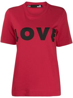 Love Moschino Love print T-shirt