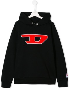 Diesel Kids худи вышитым логотипом