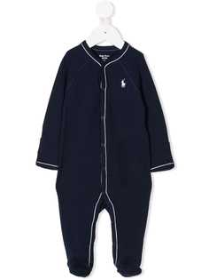Ralph Lauren Kids пижама с вышивкой логотипа