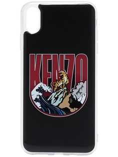 Kenzo чехол для iPhone XS с логотипом