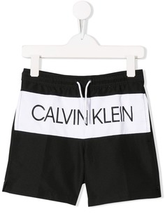 Calvin Klein Kids плавки-шорты с логотипом