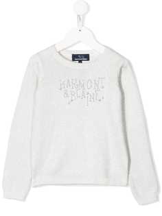 Harmont & Blaine Junior джемпер с декорированным логотипом