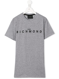 John Richmond Junior футболка с принтом Planet B