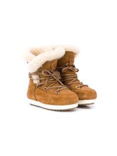 Moon Boot Kids зимние сапоги с овчиной