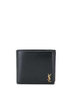 Saint Laurent кошелек с металлическим логотипом