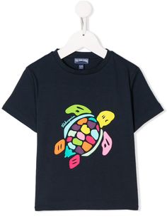 Vilebrequin Kids футболка с принтом Turtle