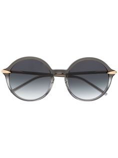 Pomellato Eyewear солнцезащитные очки в круглой оправе
