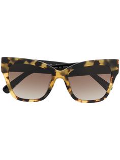 Longchamp tortoiseshell-effect sunglasses
