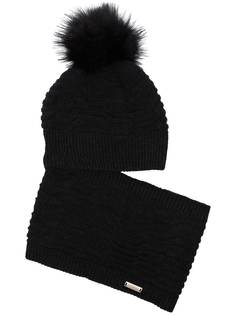 Colmar chunky knit bobble beanie