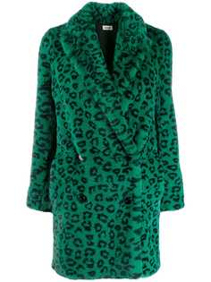 Zadig&Voltaire пальто Motty с леопардовым принтом