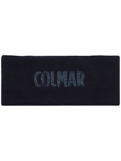 Colmar sequinned logo knit headband