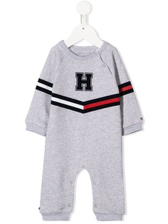 Tommy Hilfiger Junior комбинезон в полоску с принтом