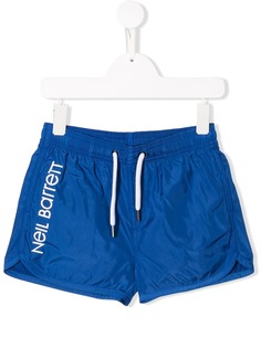 Neil Barrett Kids шорты для плавания с логотипом