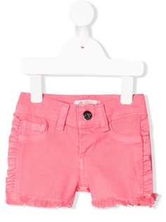 Miss Blumarine джинсовые шорты с рюшами