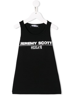 Jeremy Scott Junior топ без рукавов с логотипом