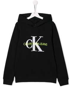 Calvin Klein Kids толстовка с капюшоном и логотипом