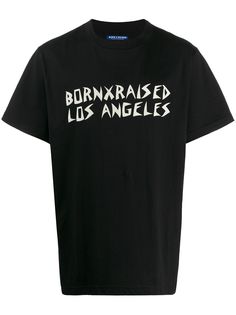 BornxRaised футболка с логотипом