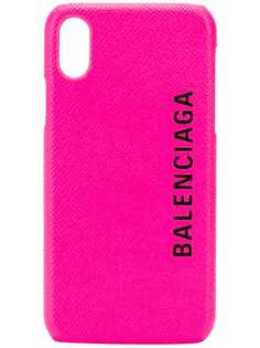 Balenciaga чехол для iPhone X с логотипом